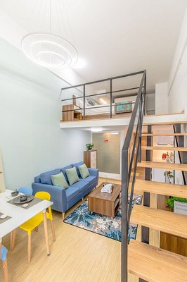 西湖区2号线地铁口金地广场精装loft公寓出租 | 免中介费 | 短租首选